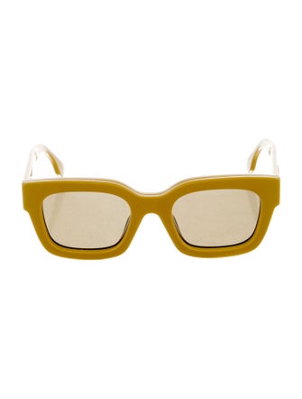 Fendi Square Tinted Sunglasses