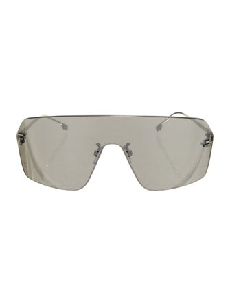 Fendi Shield Mirrored Sunglasses