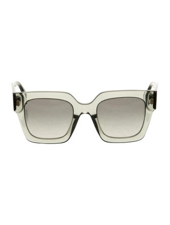 Fendi Square Gradient Sunglasses