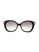 Fendi Oversize Gradient Sunglasses
