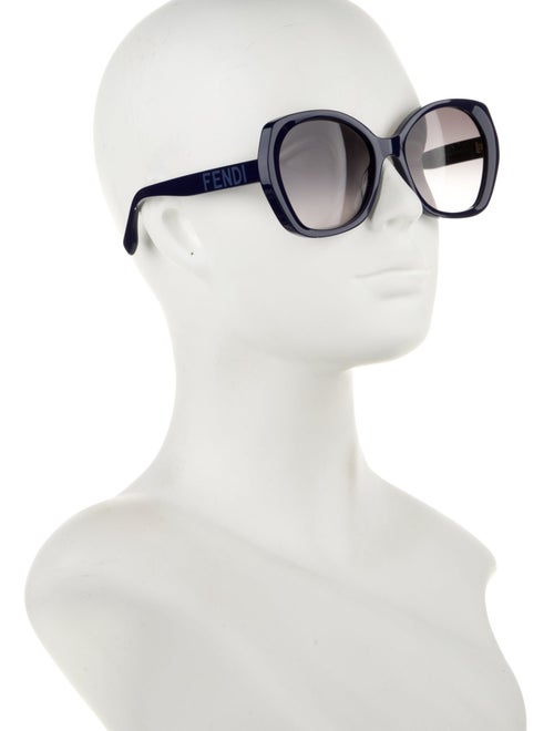 Fendi Oversize Gradient Sunglasses