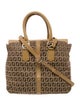 Fendi Zucchino FF Shoulder Bag