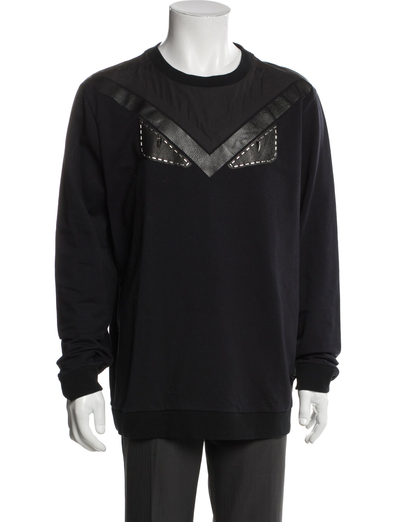 Fendi Zucca FF Logo Graphic Print Sweatshirt