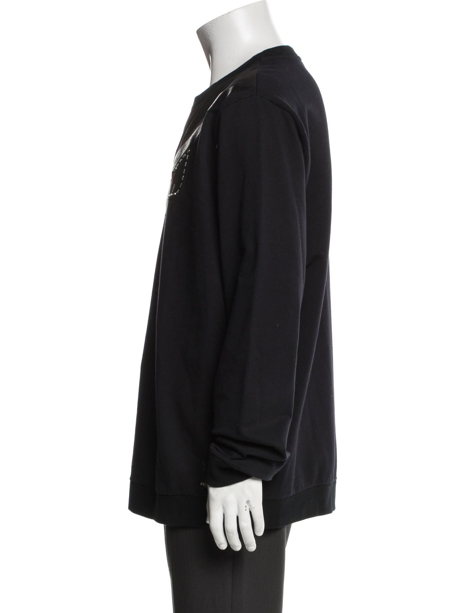 Fendi Zucca FF Logo Graphic Print Sweatshirt