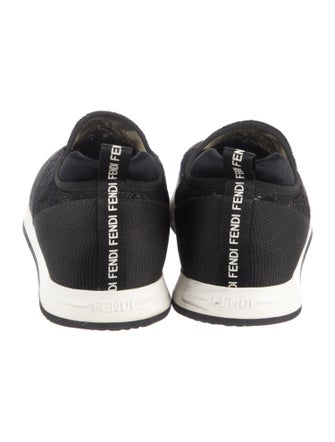Fendi Zucca FF Logo Mesh Sneakers