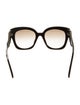 Fendi Oversize Tinted Sunglasses