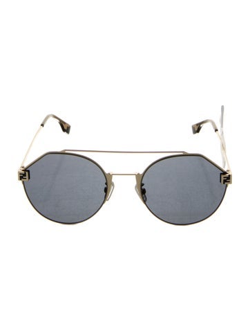 Fendi Sunglasses Round Tinted