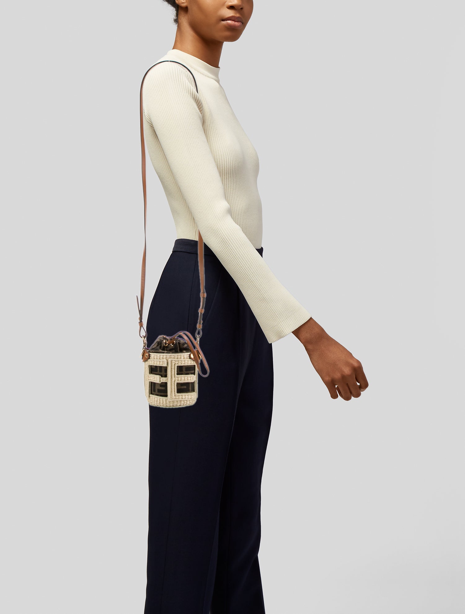 Fendi Zucca FF Step Out Nano