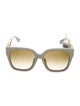 Fendi Oversize Tinted Sunglasses