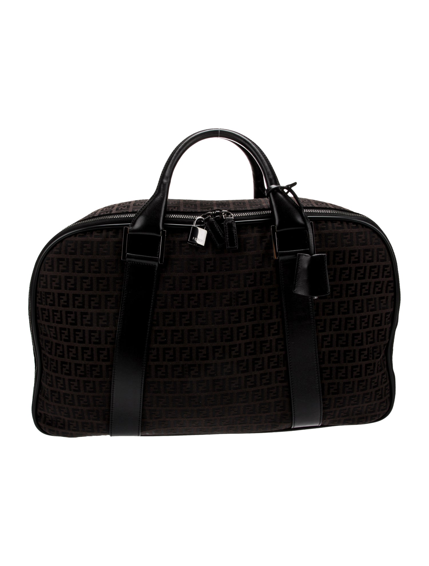 Fendi Zucchino FF Briefcase