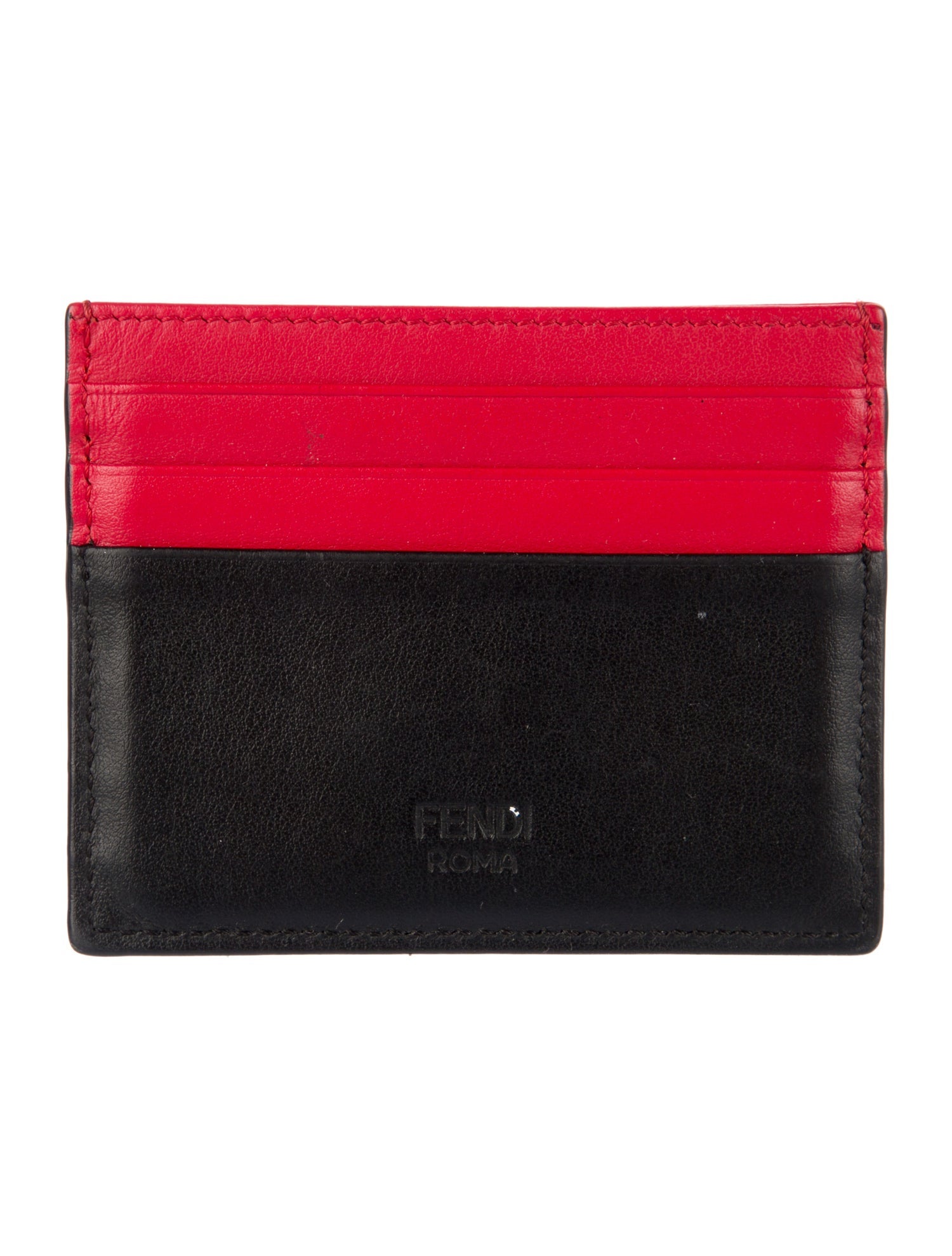 Fendi Monsters Motif Leather Wallet