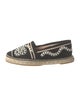 Fendi Patterned Beaded Accents Espadrilles