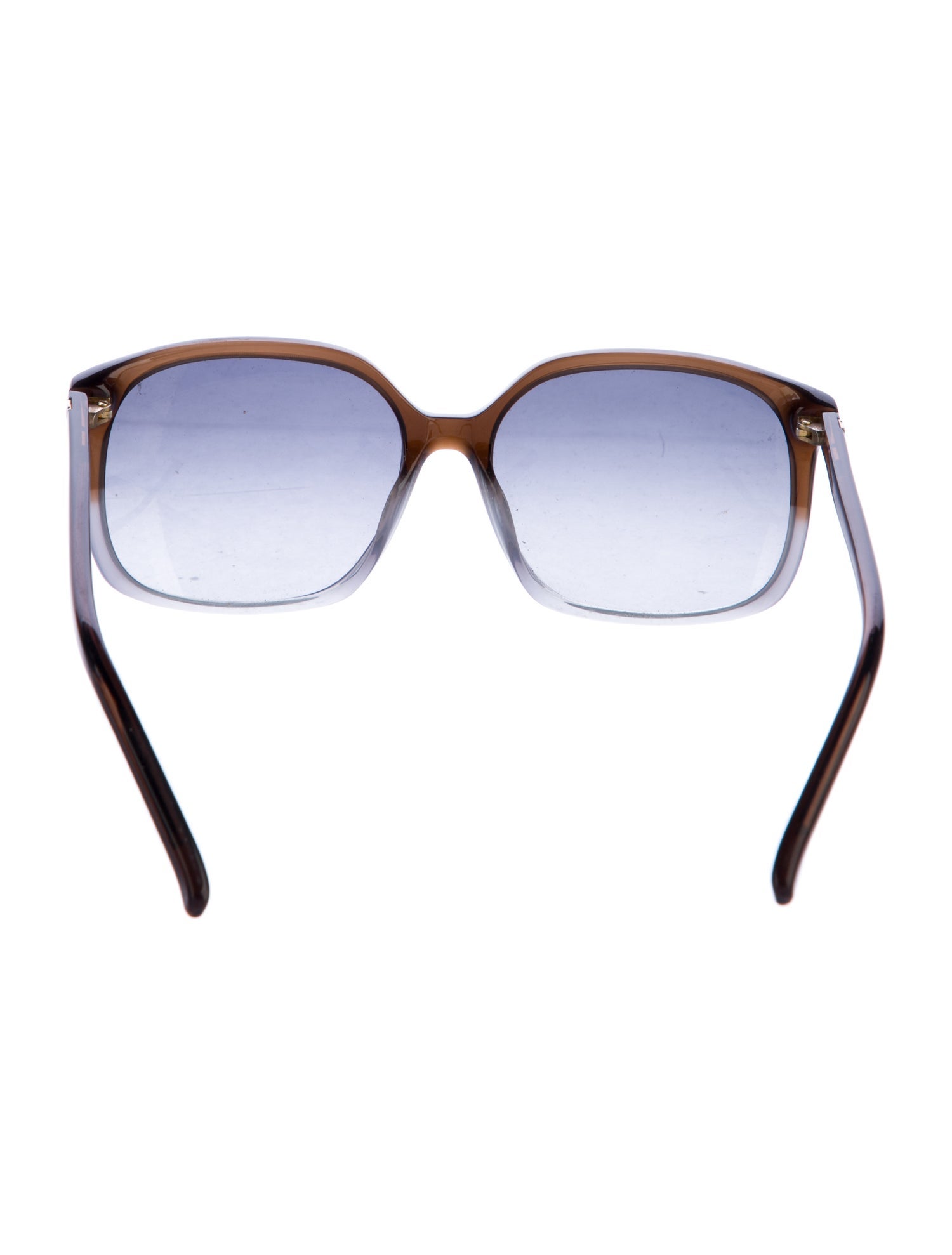 Fendi Zucca FF Logo Square Sunglasses