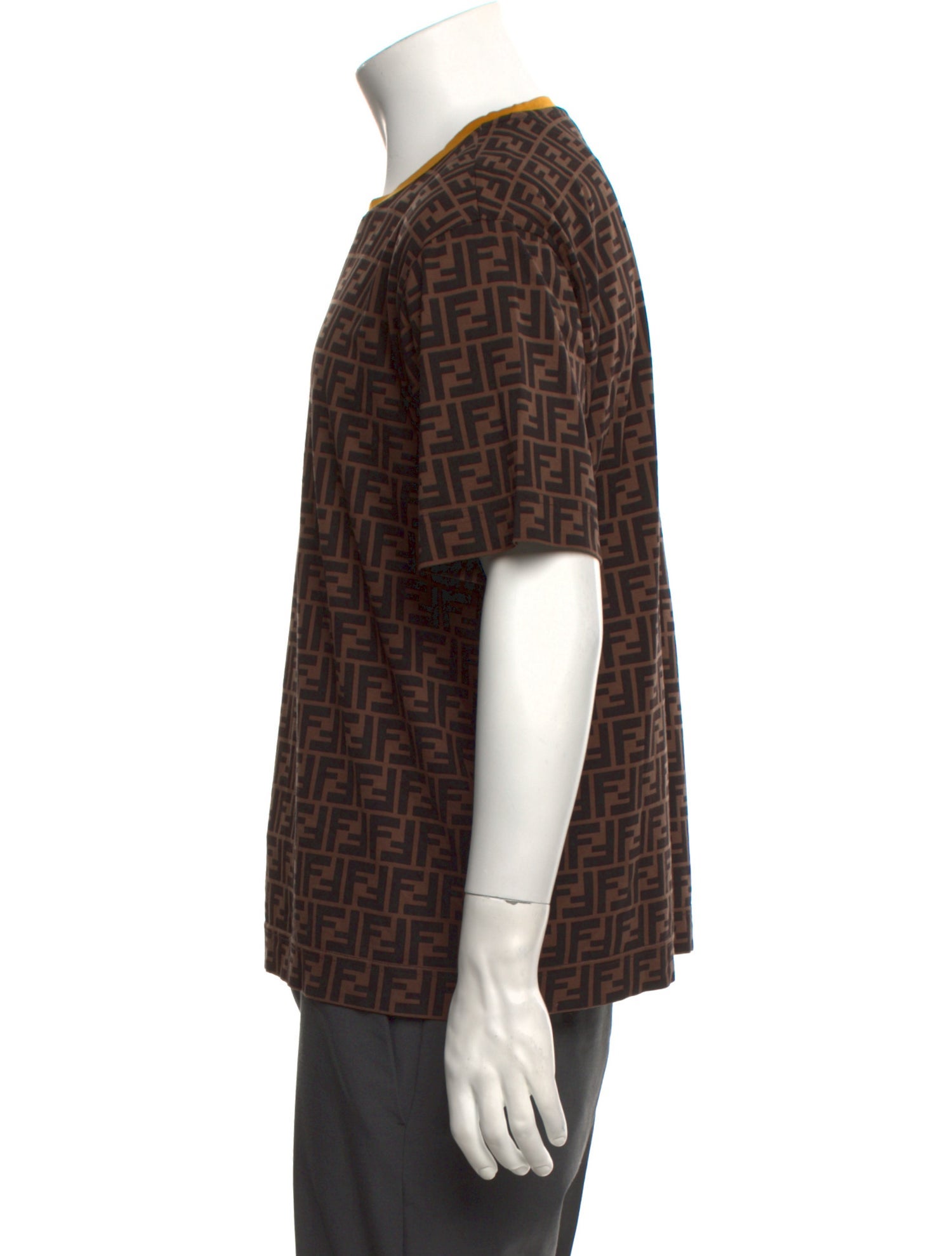 Fendi Zucca FF Logo Printed T-Shirt