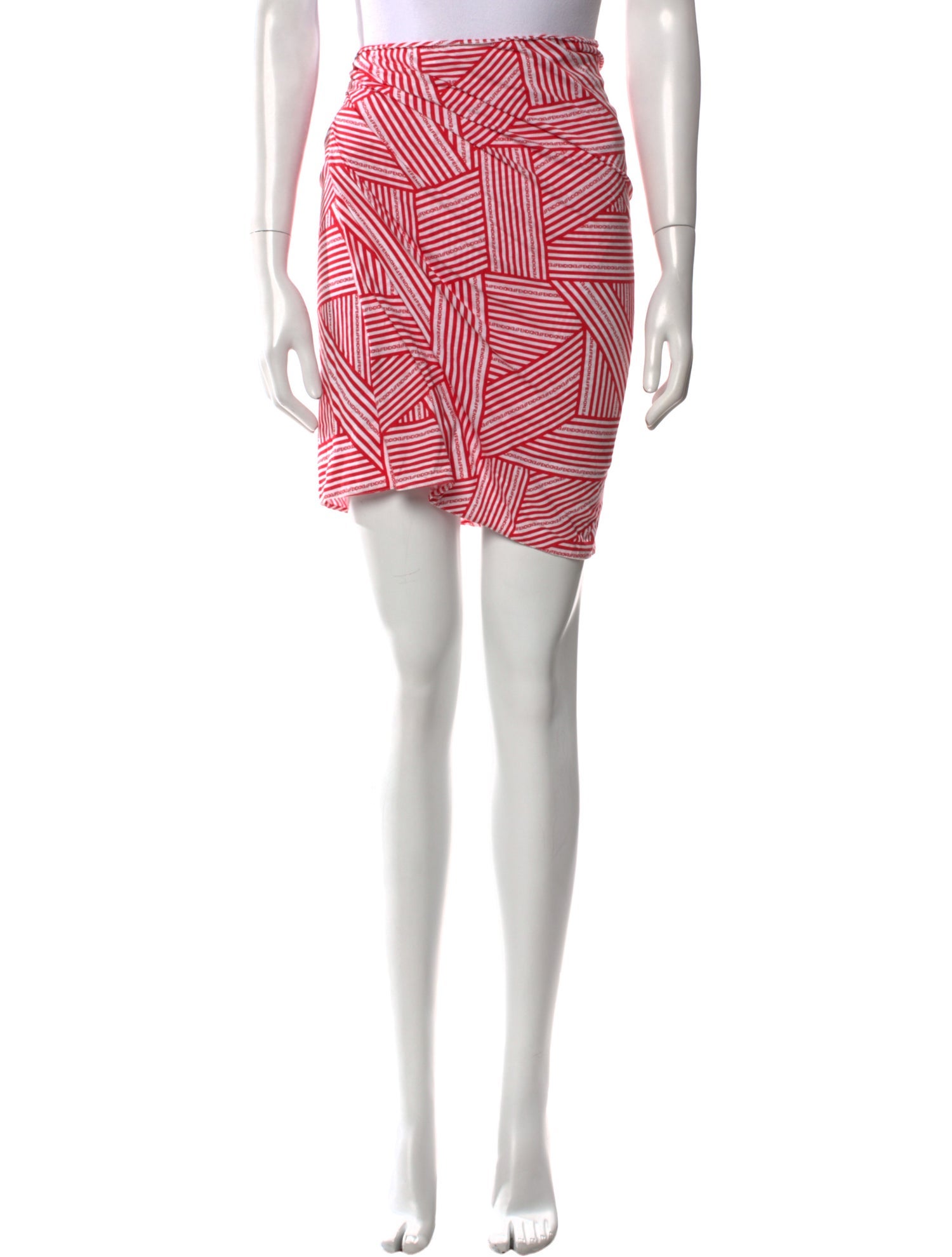 Fendi Printed Mini Skirt