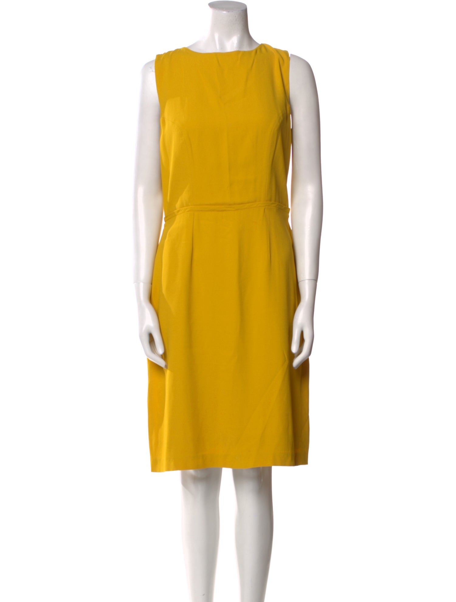 Fendi Virgin Wool Knee-Length Dress