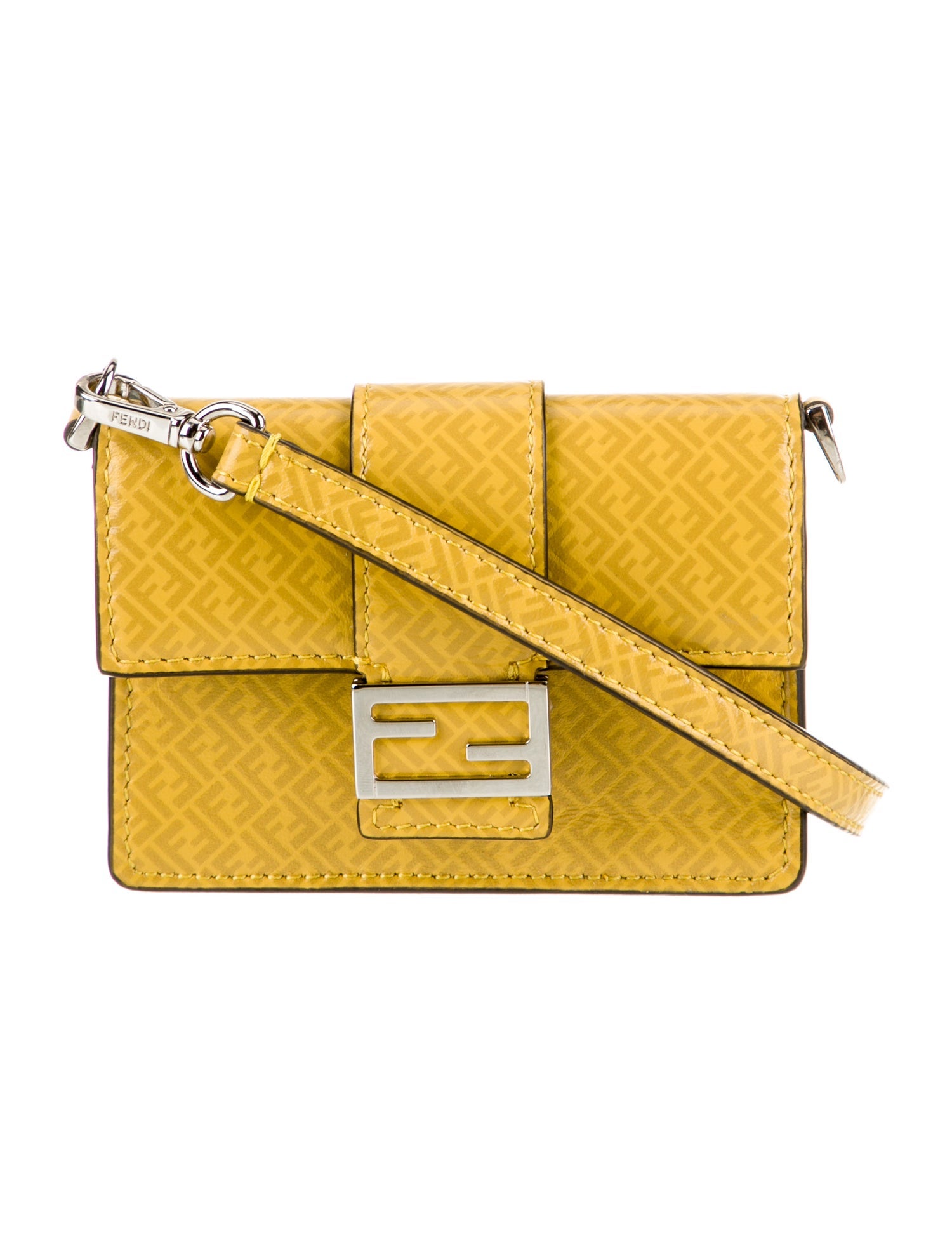 Fendi Zucchino FF Crossbody Bag