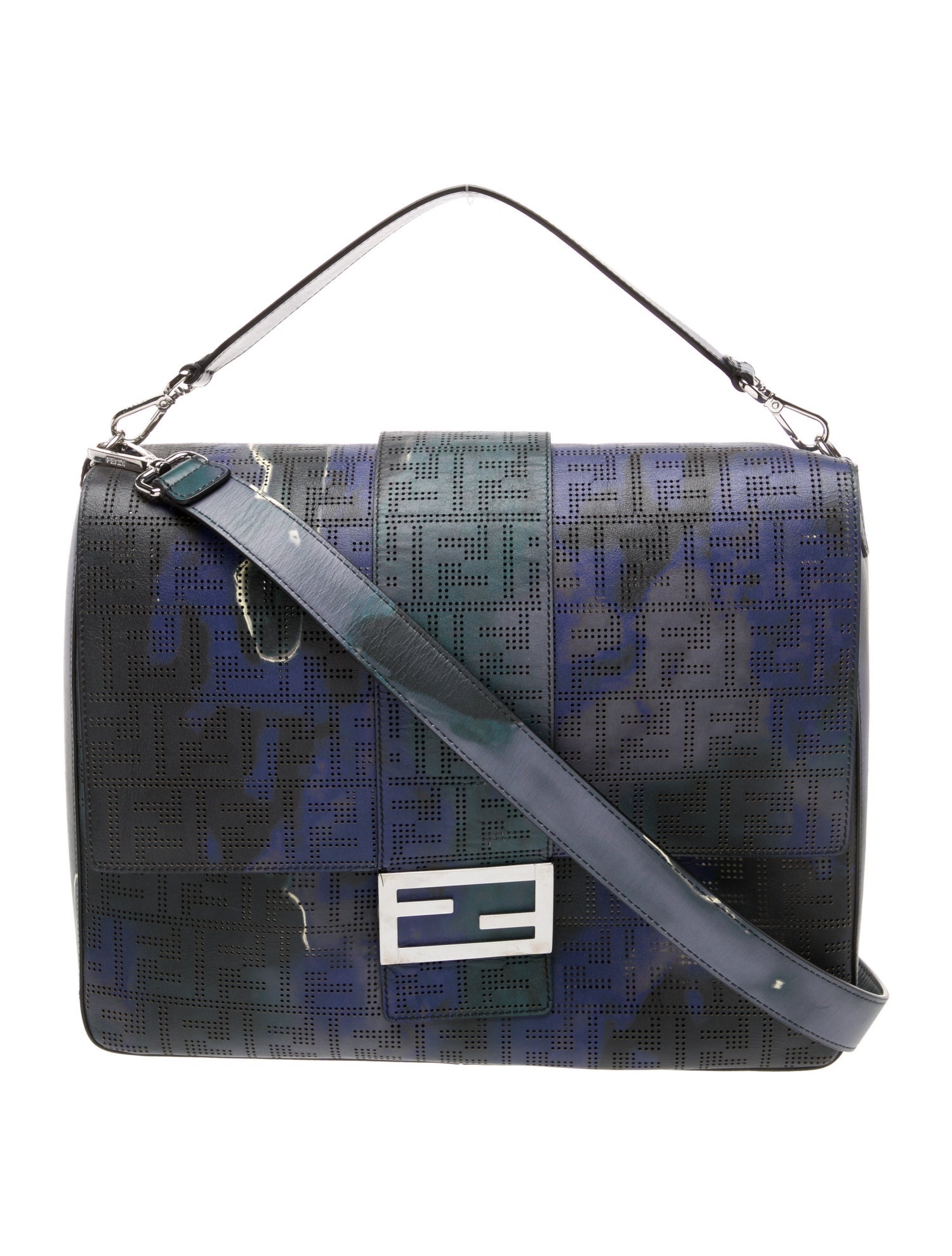 Fendi Leather Baguette Large 2022