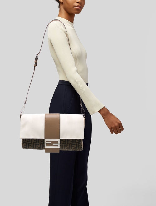 Fendi Pequin Baguette