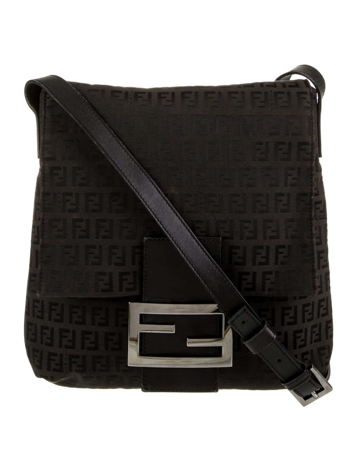 Fendi Zucchino FF Messenger Bag