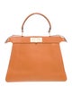 Fendi Leather Peekaboo Medium