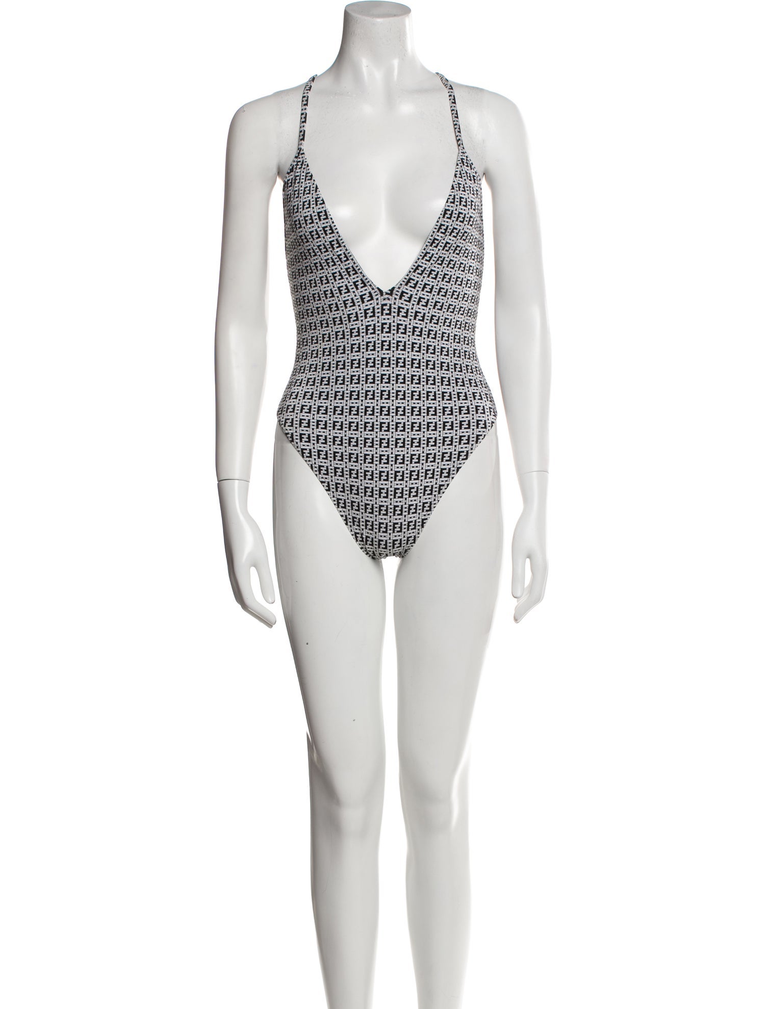 Fendi Printed One-Piece w/ Tags