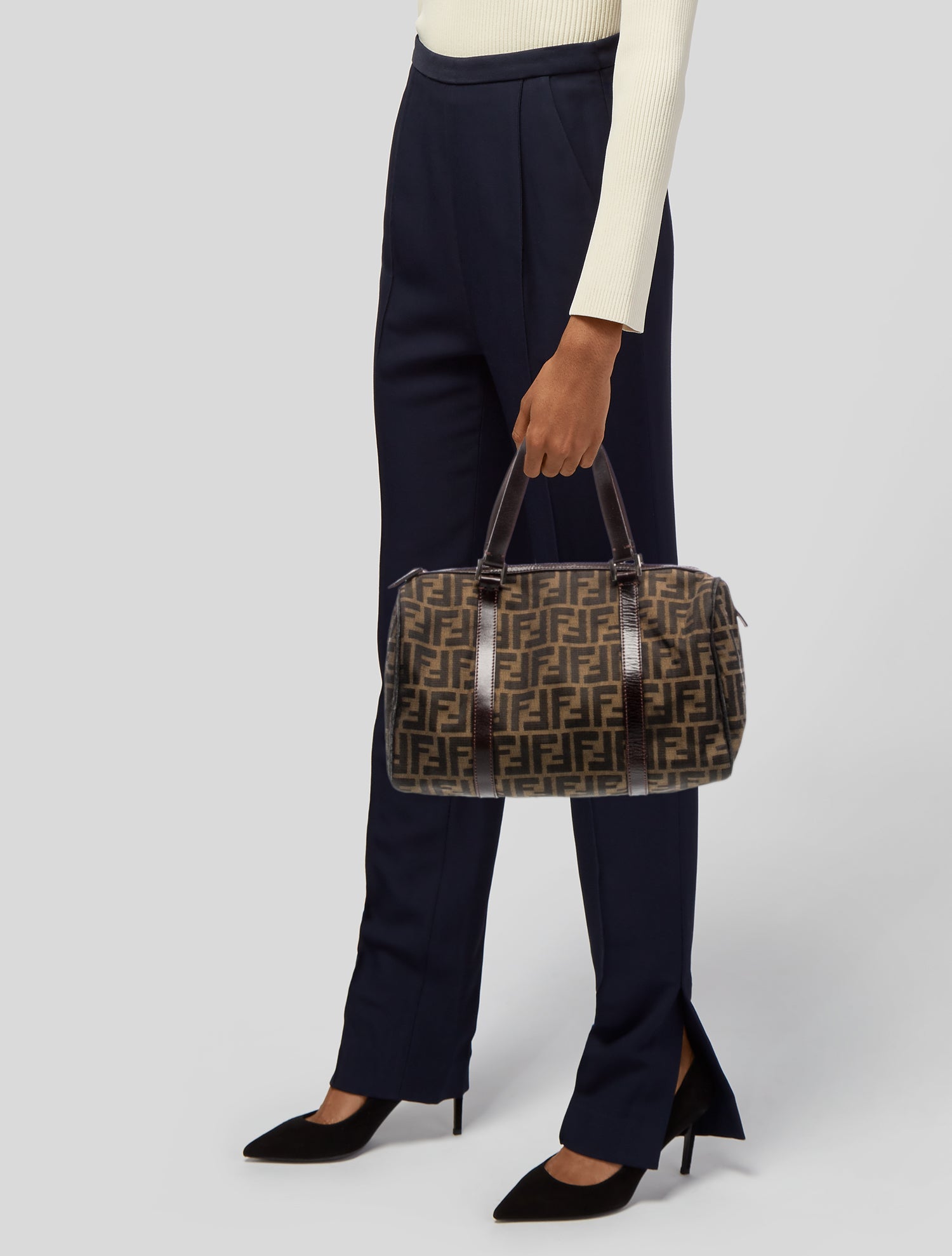 Fendi Zucca FF Boston Vintage