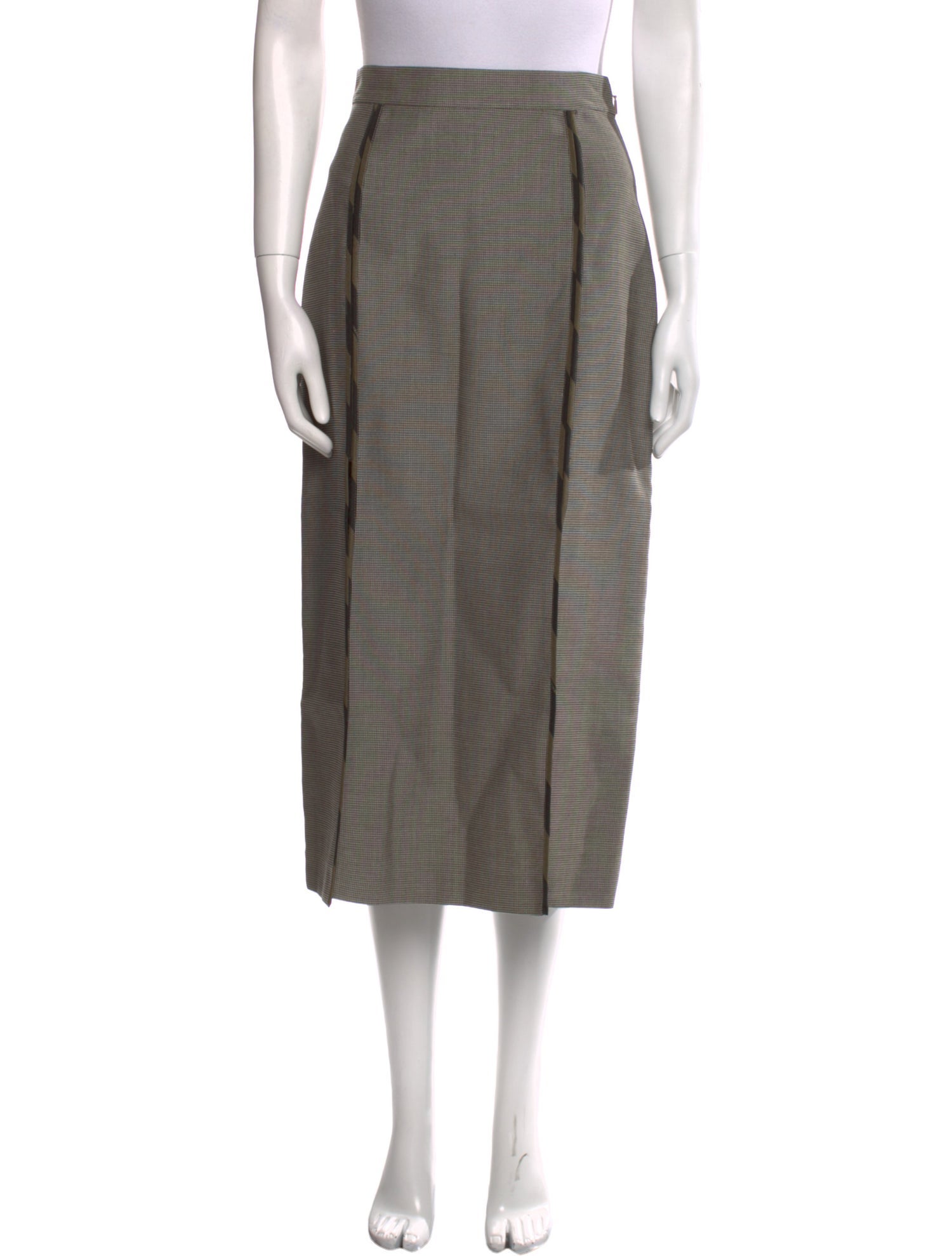 Fendi Wool Midi Length Skirt w/ Tags