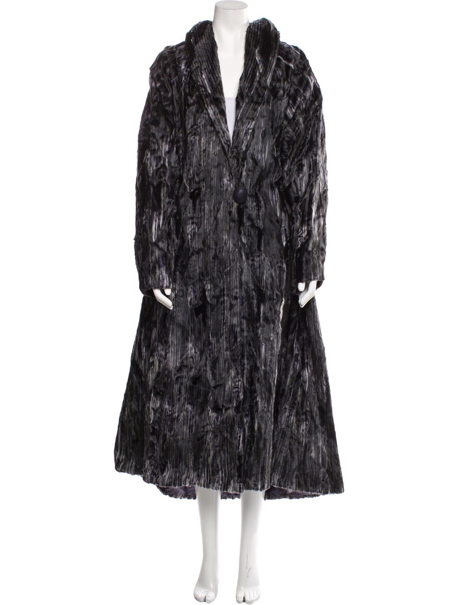 Fendi Vintage 1980's Fur Coat
