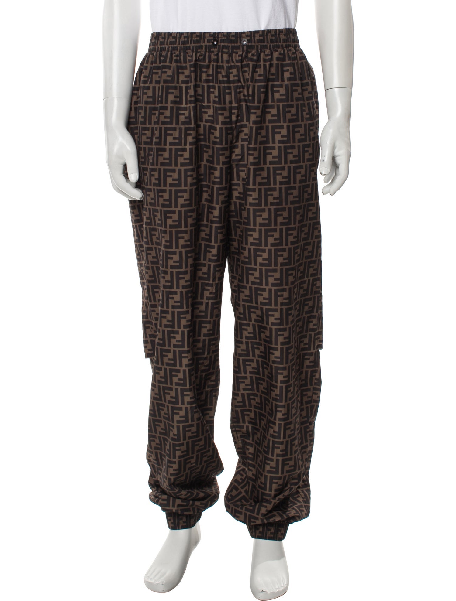 Fendi Zucca FF Logo Printed Lounge Bottoms