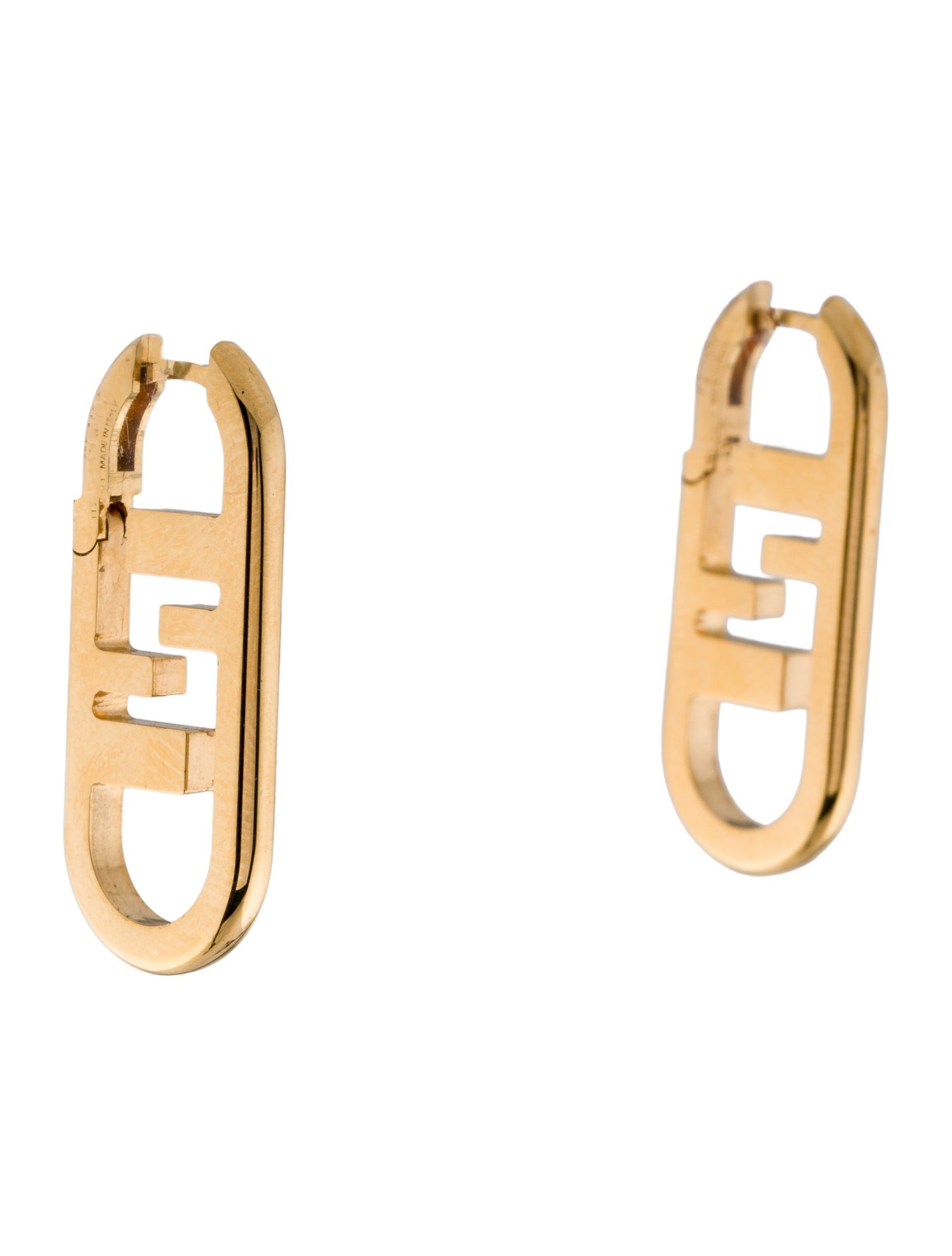 Fendi O’Lock Drop Earrings