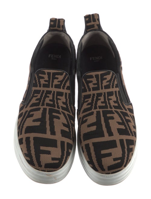 Fendi Zucca FF Logo Printed Oxfords