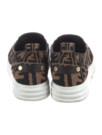 Fendi Zucca FF Logo Printed Oxfords