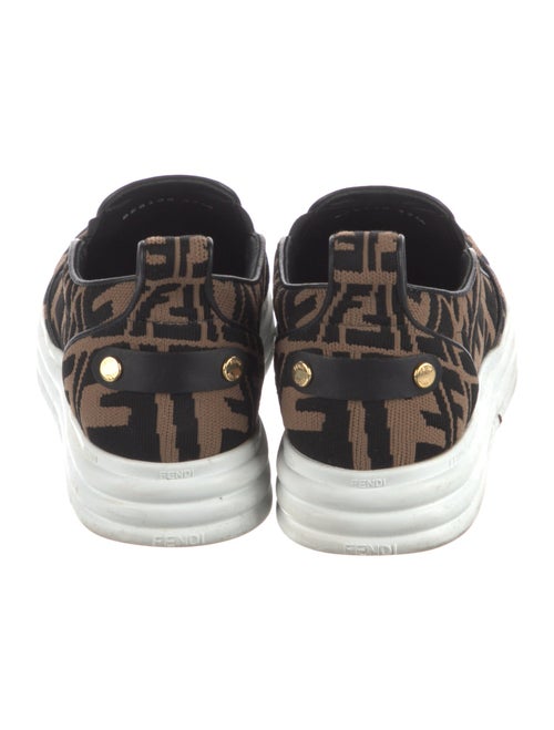 Fendi Zucca FF Logo Printed Oxfords