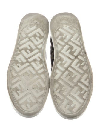 Fendi Zucca FF Logo Printed Oxfords