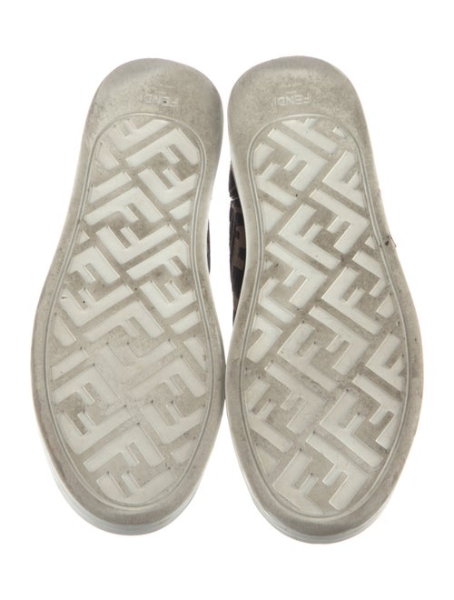 Fendi Zucca FF Logo Printed Oxfords