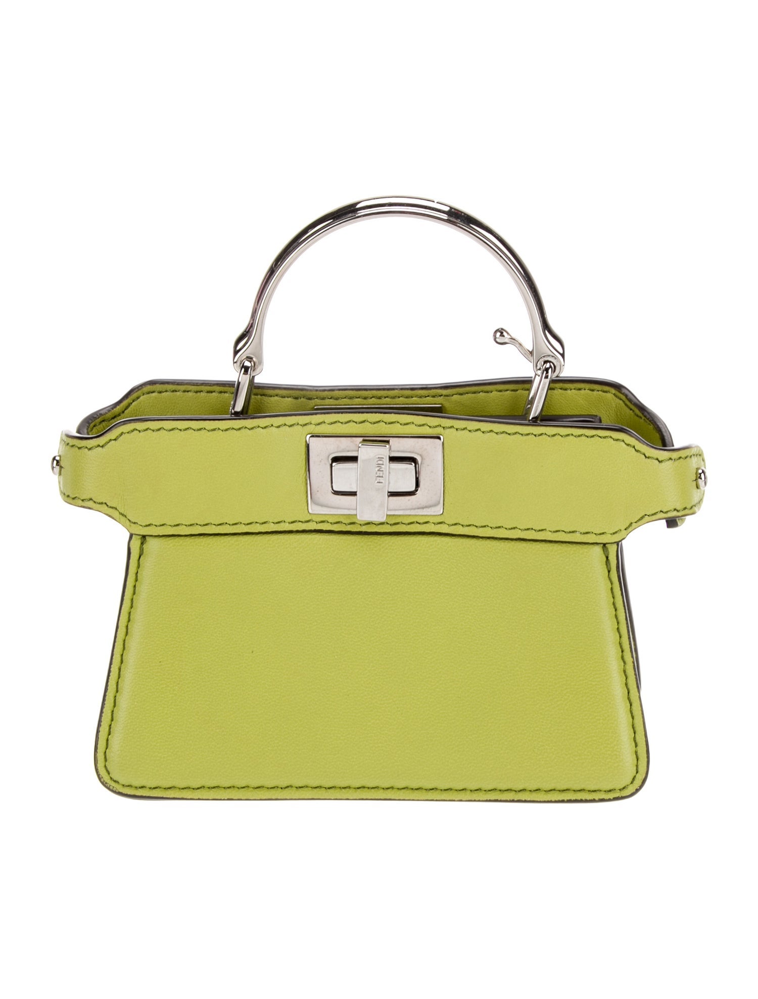 Fendi Leather Peekaboo Nano 2022