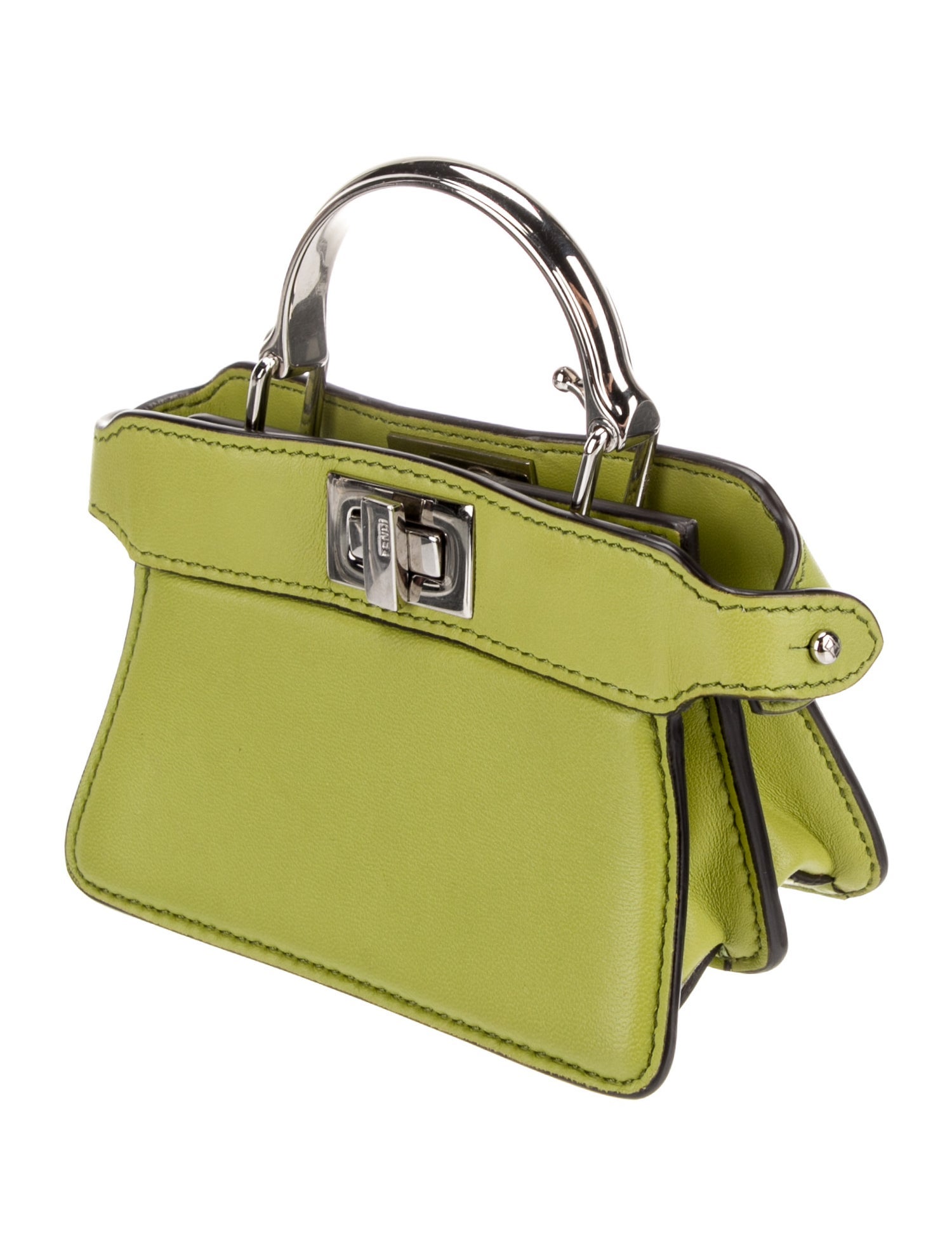 Fendi Leather Peekaboo Nano 2022