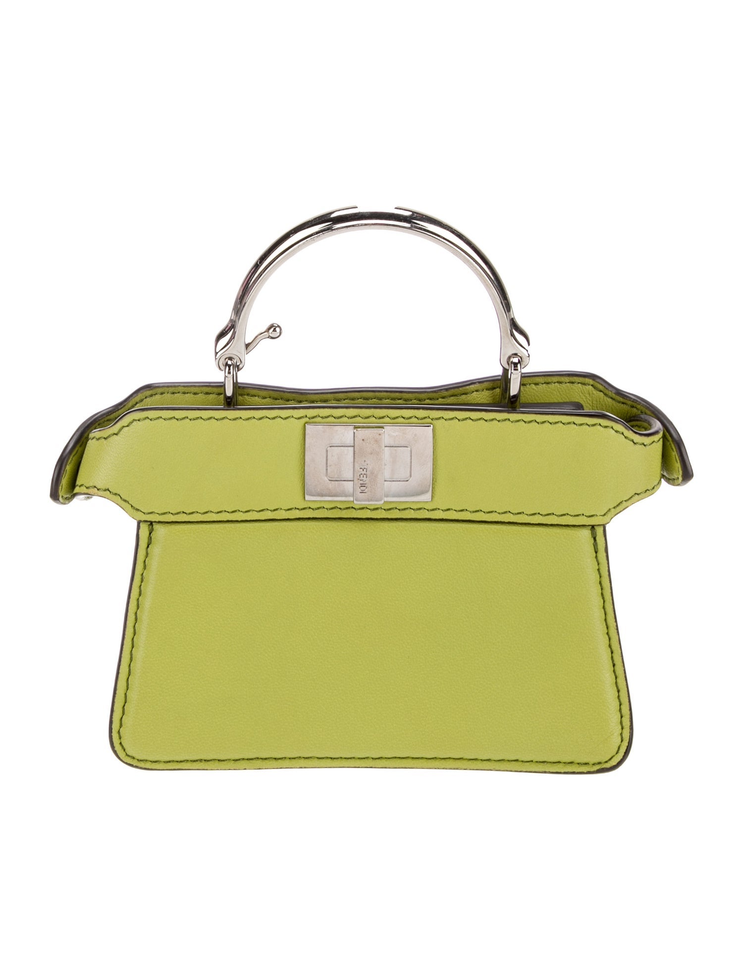 Fendi Leather Peekaboo Nano 2022