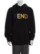 Fendi Wool Graphic Print Hoodie