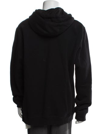 Fendi Wool Graphic Print Hoodie