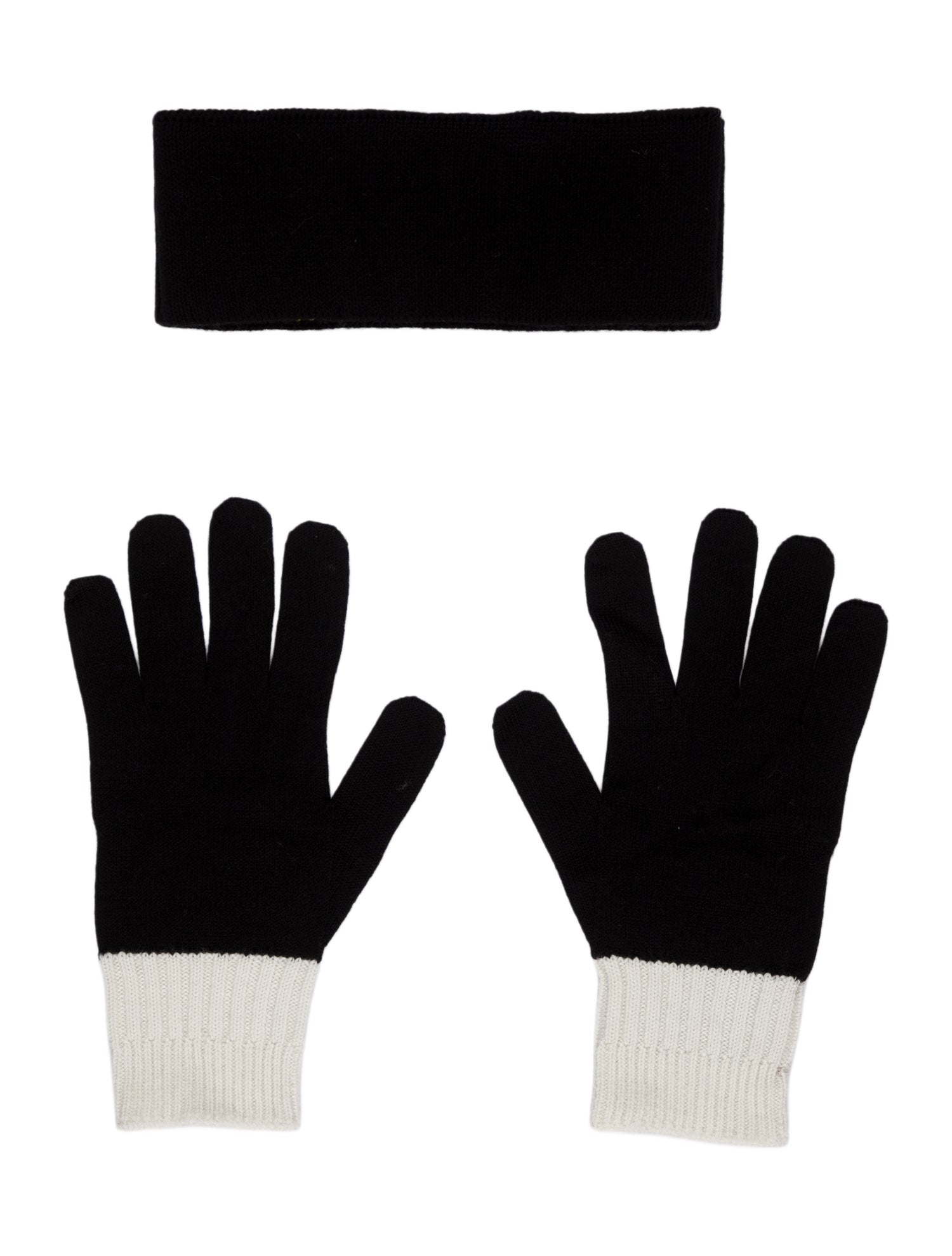 Fendi headband & gloves w/Tags