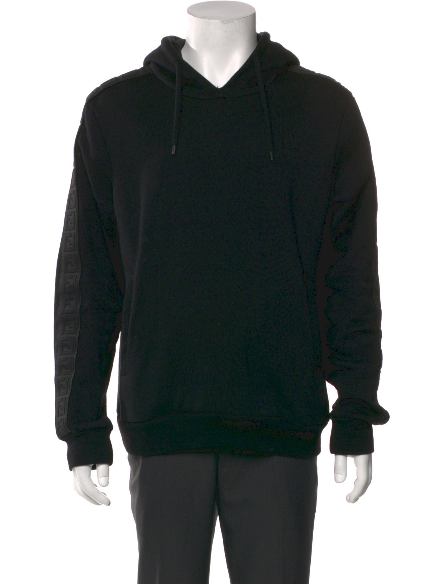 Fendi Zucca FF Logo Crew Neck Hoodie
