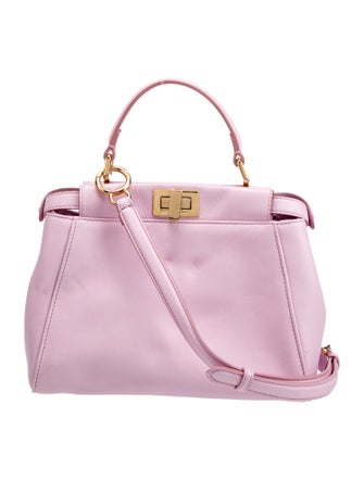 Fendi Leather Peekaboo Mini