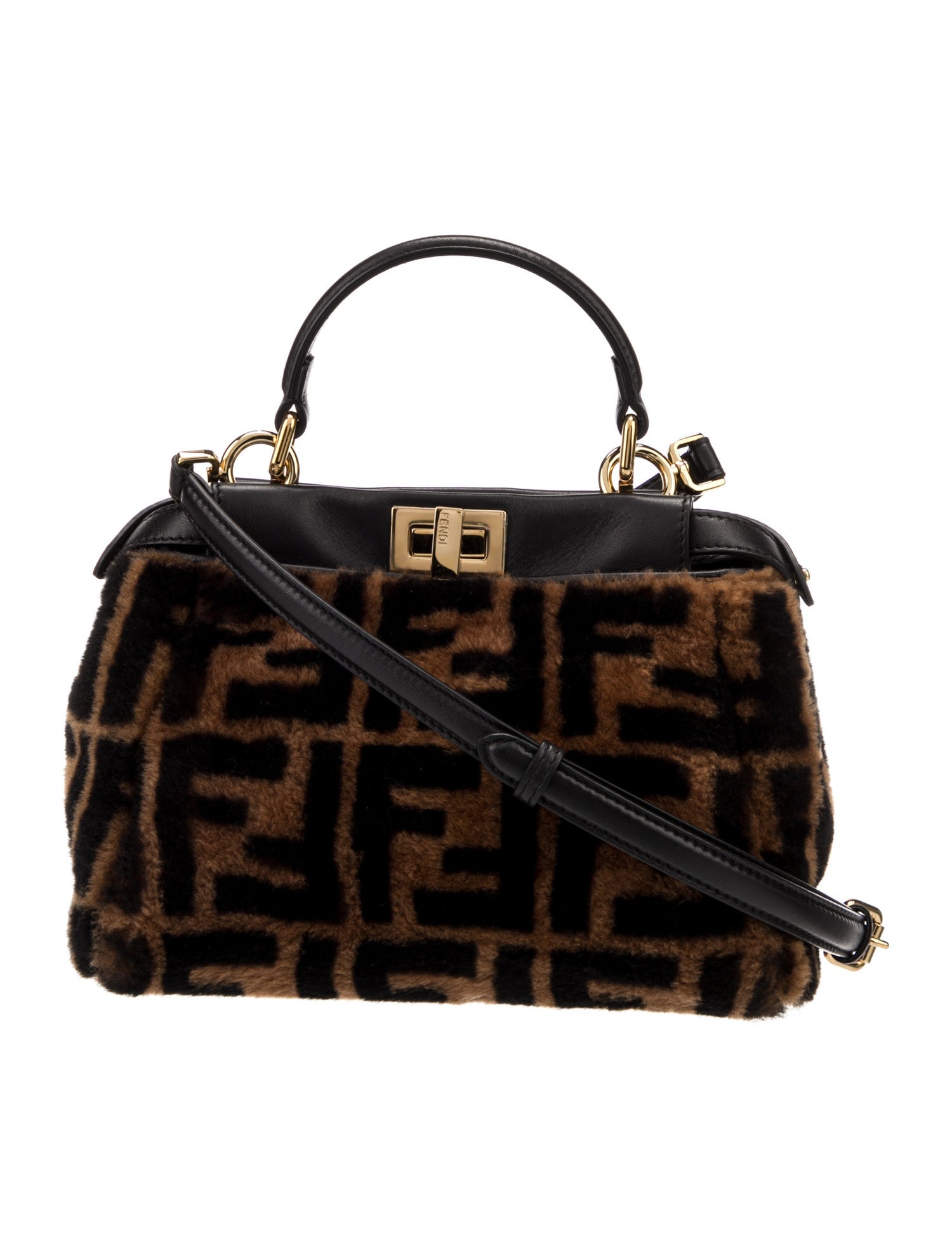 Fendi Zucca FF Peekaboo 2022 w/ Tags