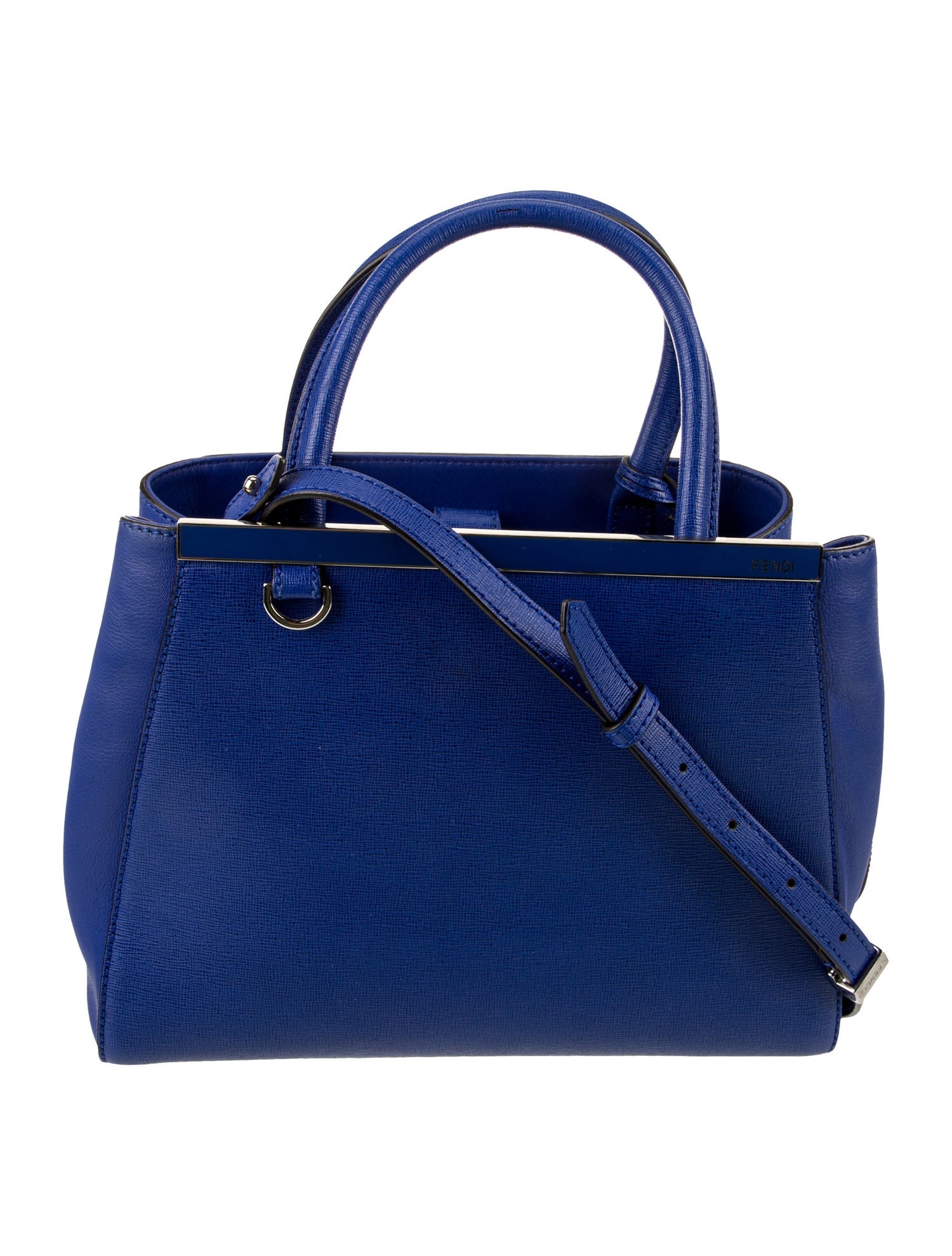 Prada Saffiano Lux Leather Galleria Tote - Blue Totes