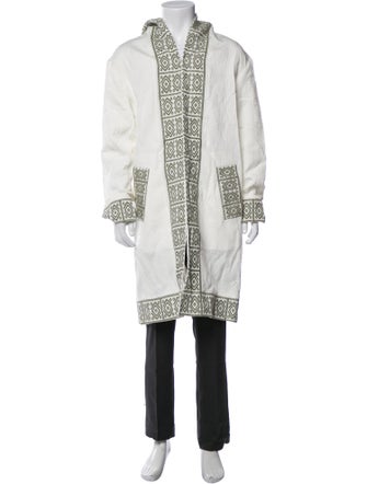 Fendi Printed Overcoat