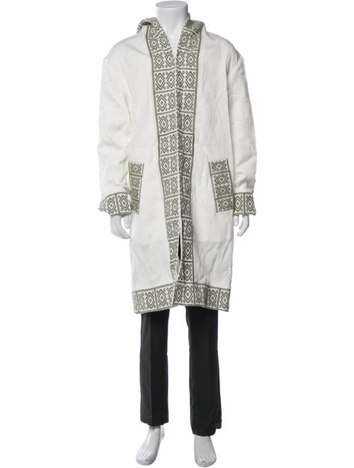 Fendi Printed Overcoat