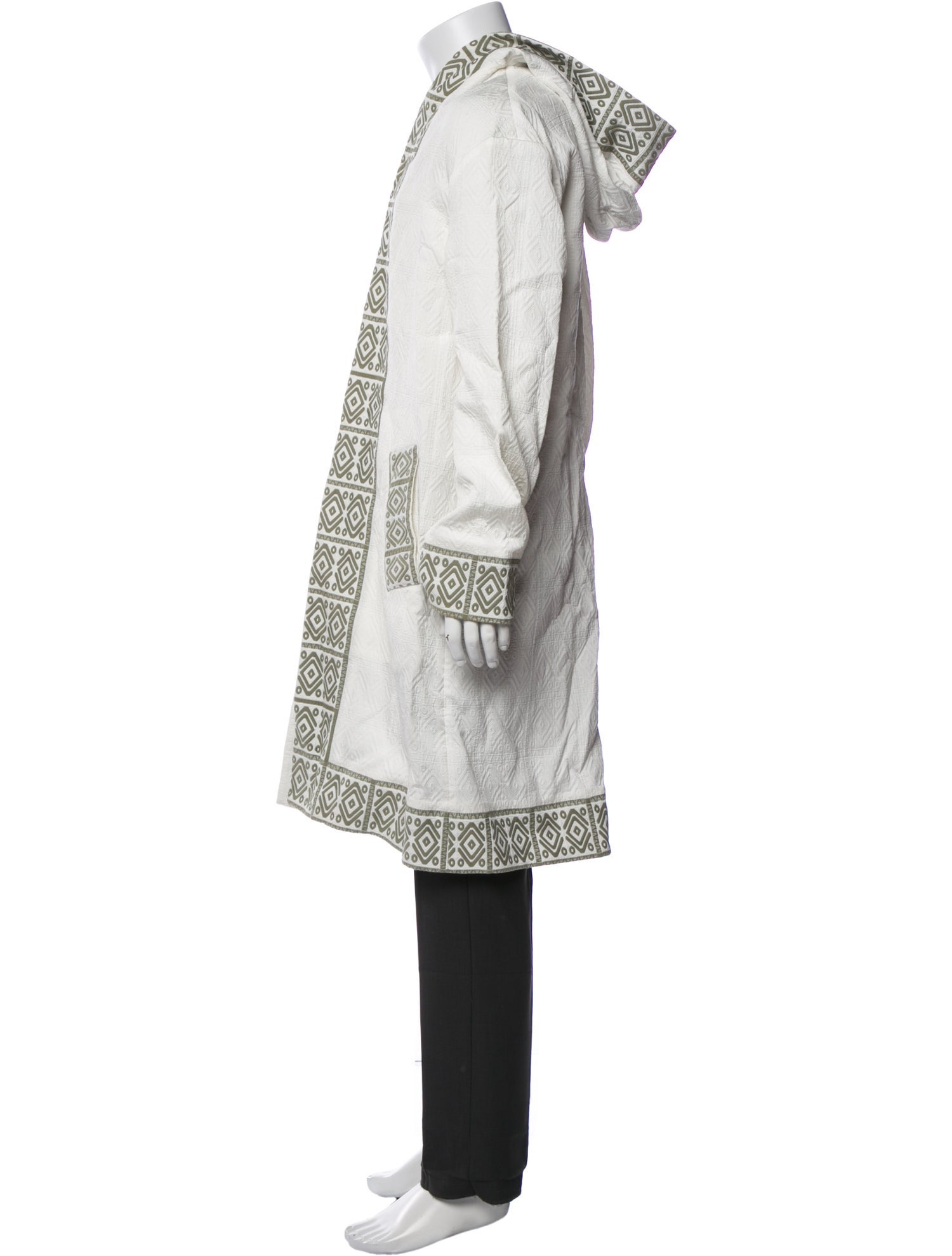 Fendi Printed Overcoat