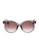Fendi Oversize Gradient Sunglasses